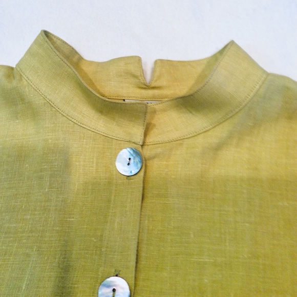 Ladies linen jacket, with free silk scarf. - Picture 2 of 7